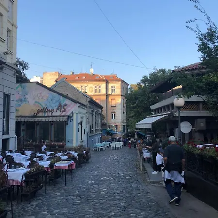 Apartment Skadarlija Free Parking Belgrade Exterior photo